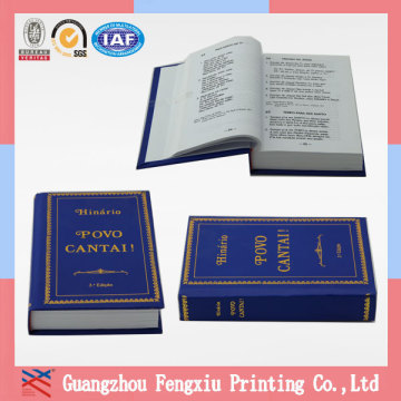 Professional Retail Gold English A3 A4 A5 Pop up China Book Publisher