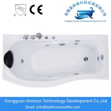Seamed tub soaker bathtub