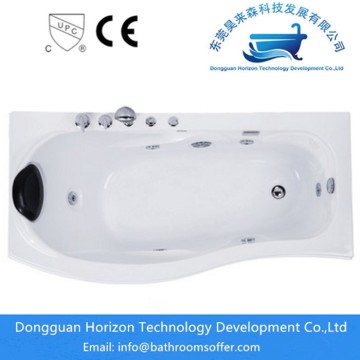 Seamed tub soaker bathtub