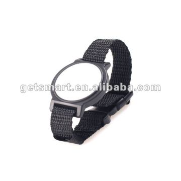 2015 latest Woven rfid wrist band