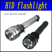 50/35W Dual Power 4500 Lumens Rechargeable HID Flashlight 7800mAh