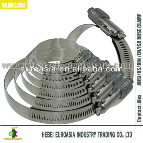 American type hose clamps