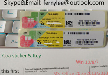 Original windows7/10 key  coa sticker Label