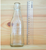 260ml Clear Square Bale Wire Glass Bottle/ Whiskey Bottle/ Tequila Bottle with Swing Top Cap