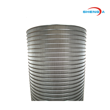 Wedge Wire Filtration Tube for Food Industry
