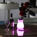 Vaso di fiori decorativo a LED per arredamento hotel