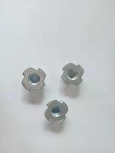 Zinc plated Four shackles Furniture nuts