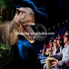 2015 new attraction!!! children park equipment dinosauce game machine 9d 7d simulator for sale