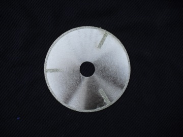 Continuous rim Electroplated blades with Straight protections and flange