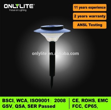 2015 plastic solar lawn lamp for Outdoor Lighting