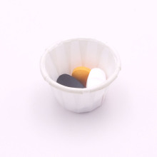 Disposable 0.75OZ White Paper Souffle Cups