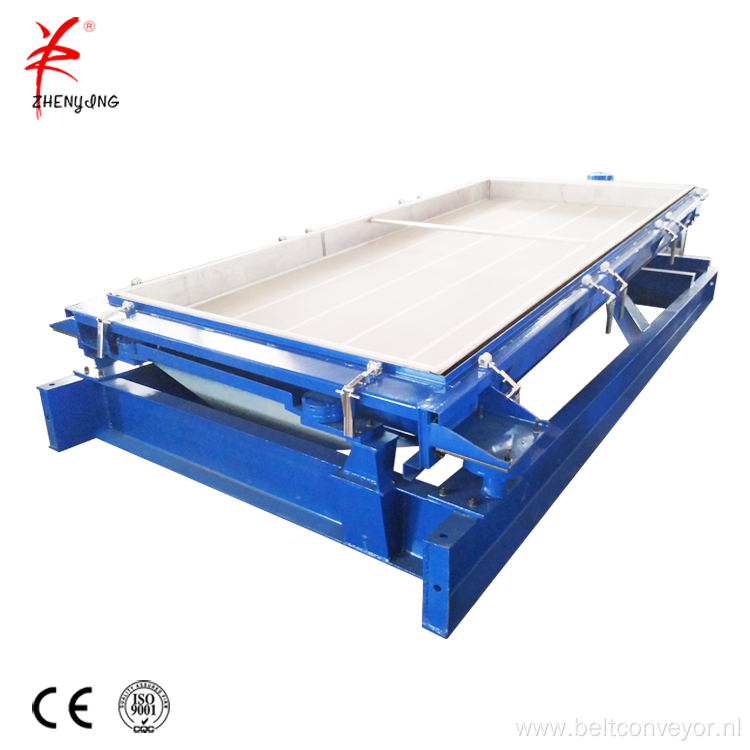 Silica sand square swing vibrating screen machine