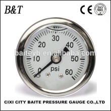 hydraulic oil high quality manometer oil pressure gauge