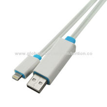 LED lightning cable for iPhone