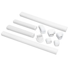 Best Quality Slim Duct Cover Mini Split Line Set Universal PVC Air Conditioner Duct