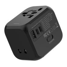 2024 Universal Travel Adapter with USB Charger
