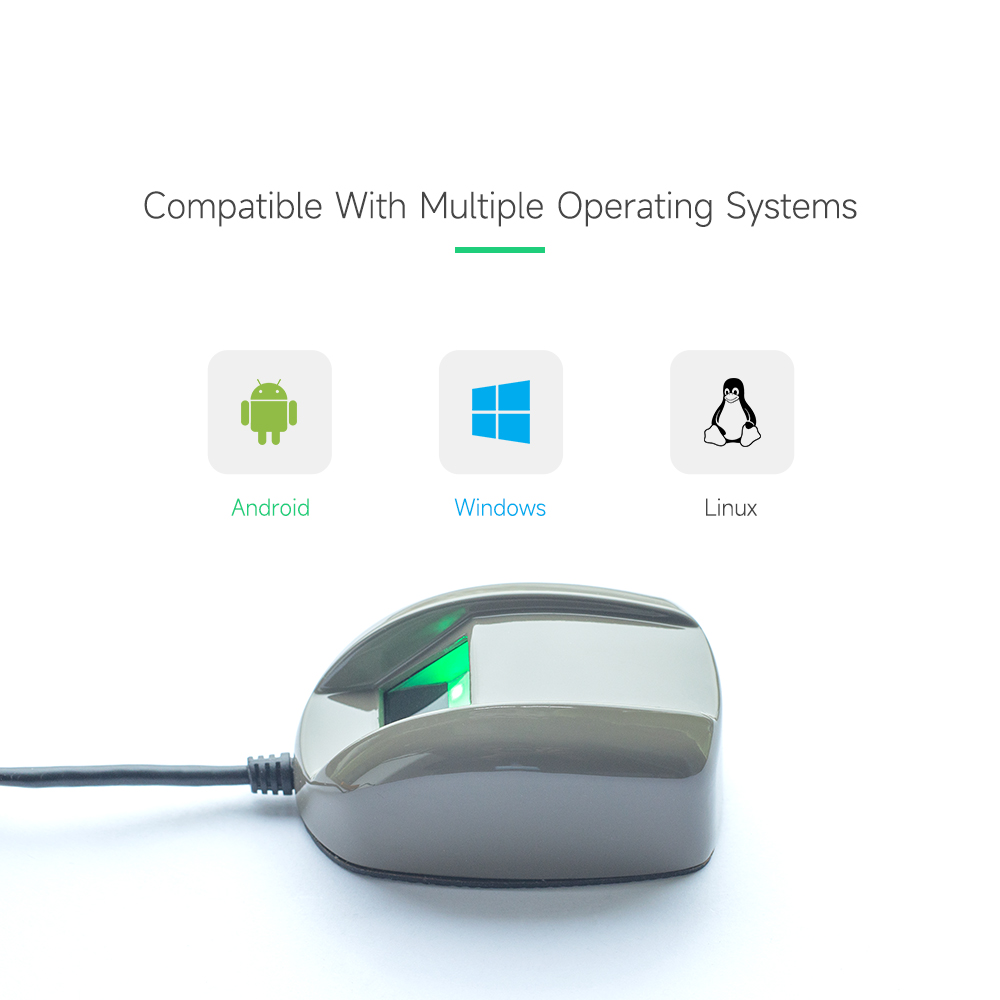 USB Windows Biometric Fingerprint Reader for Registration