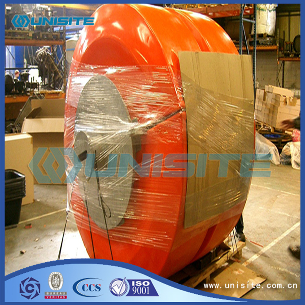 Marine floating steel buoy