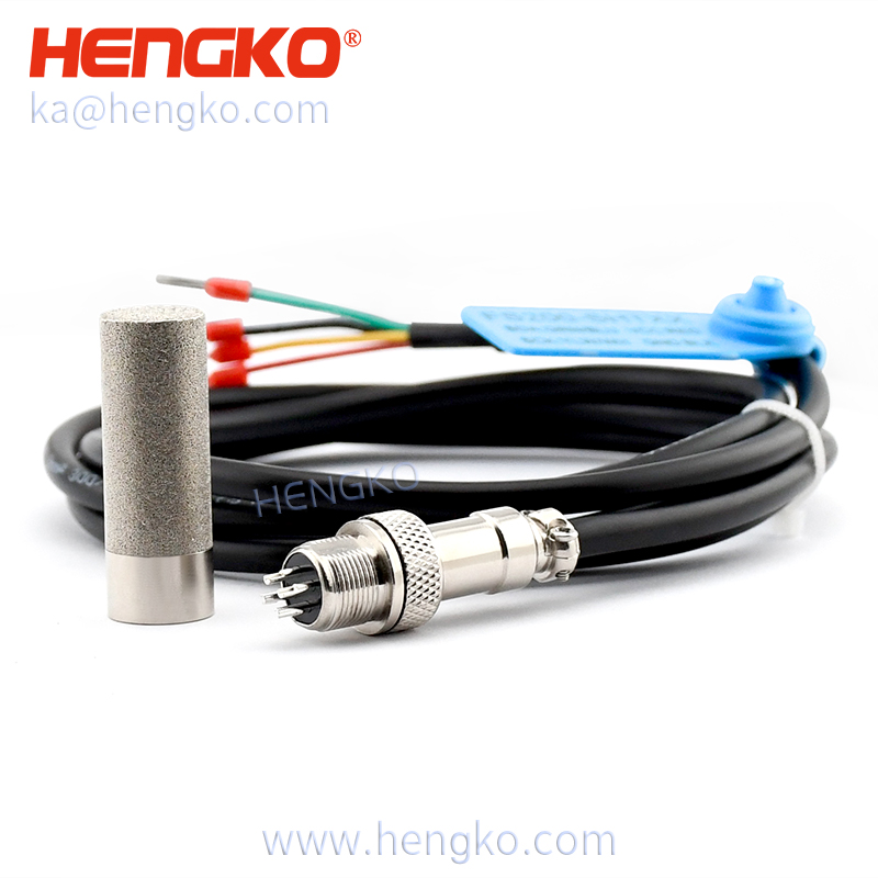 High sensitive  RHT-H20-B RHT-H30-B wireless soil grain moisture temperature and humidity sensor probe dew point meter