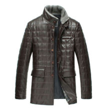 Men's Sheepskin Padded Down Coat