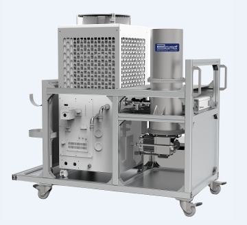 Cryogenic special gas separation and collection device