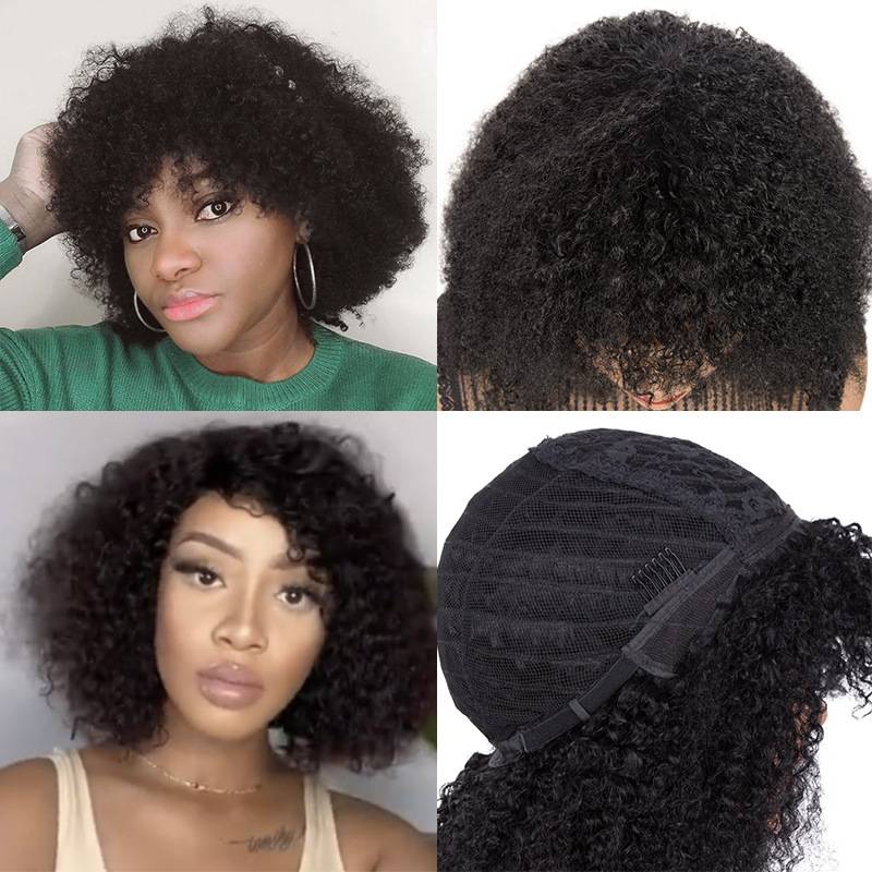 Wholesale Unprocessed Raw Afro Kinky Curly Indian Human Hair Bundles With Bundles Human Hair Extension Cuticle Aligned Hair