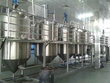 Large Vegetable Oil Refining Production Line