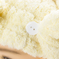 Microfiber long plush coral fleece hair drying turban
