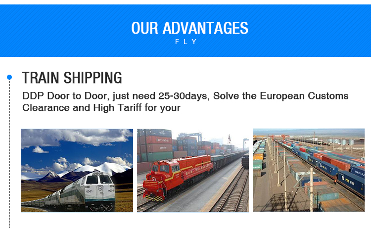 DDU to FBA Warehouse Denmark Estonia Finland By Railway Shipping From China