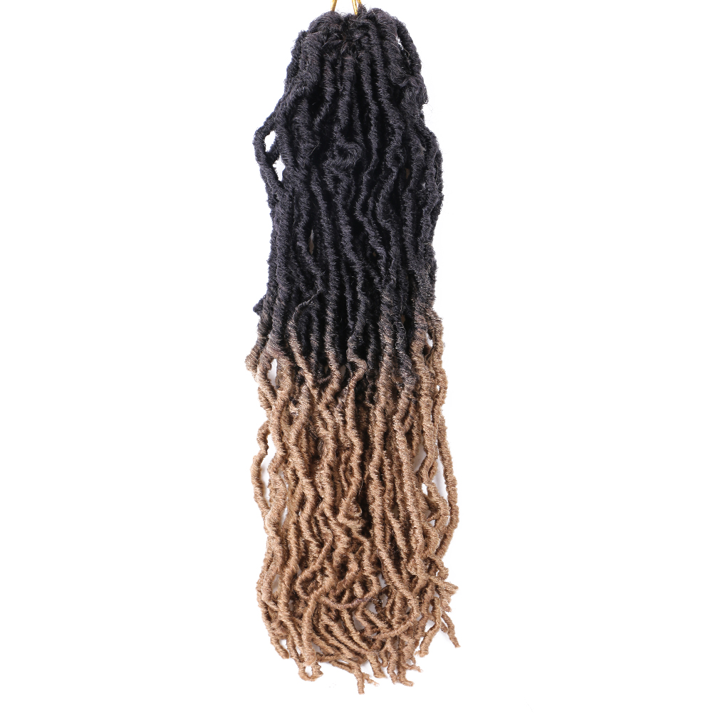 Wholesale  REINE 14" 36" 18 Inch Crochet Ombre 24 Inches  Locs Hair Faux Locs Synthetic Hair Extension Crochet Braiding Hair