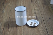 Enamel Children Toothbrush Holder Toothbrush Stand Camping Tool