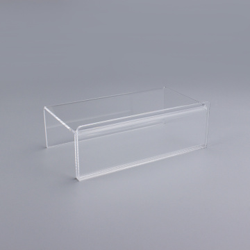 Small Acrylic Cube Card Holder Stand