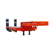 Factory Price 3 Axle Lowbed Semi Trailers for Sale