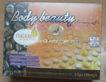 Beauty Body Nature Slimming Coffee Skin Whitening And Softening