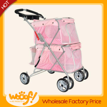 Hot selling pet dog products high quality luxury pet stroller
