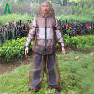 Outdoor Mosquito Net Jacket Bug Wear Body Suit