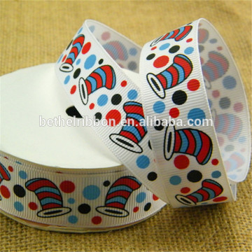 Good quality new products flora printed ribbon