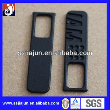 New Design embossed metal bag zipper puller