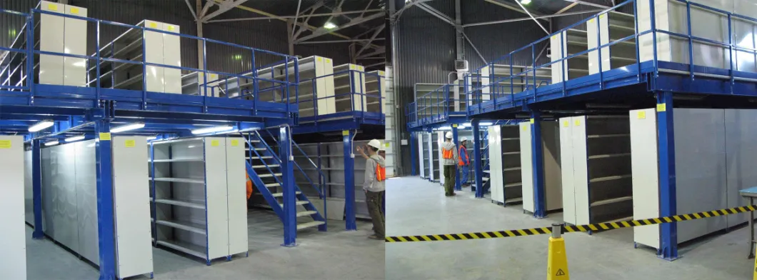 Heavy Duty Steel Mezzanine Racking for Industrial Warehouse Storage