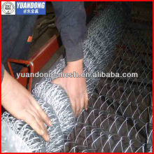 Chain link fence making machine