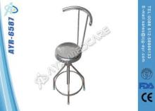 Hospital Adjustable Stainless Steel Stool Medical Bed Acces