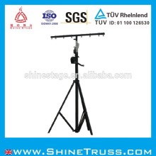 4.5m steel lighting stand with manual winch