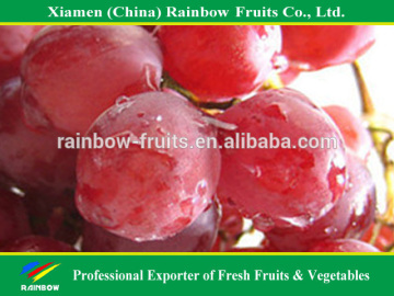 Fresh fruit of Chinese Fresh Red Globe Grape