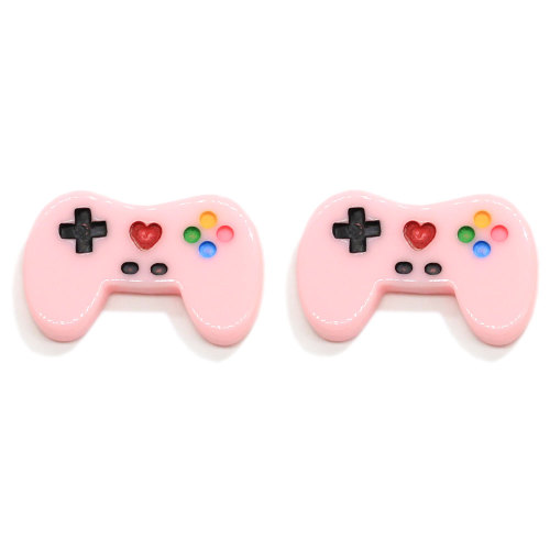 100 Stück Kawaii Glow Dark Resin Simulation Game Controller Puppenhaus Kunst Flatback Cabochon DIY Craft Dekoration