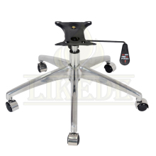 5-Star Cast Aluminum Swivel Chair Base - Metal Chair Leg Feet Turning Chair Parts