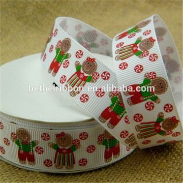 Factory Customized Customized Design grosgrain material embroidered ribbon