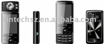 TV Mobile phone KD5000,Tri-band(optional),Dual Sim card ,dual standby ,Dual slide