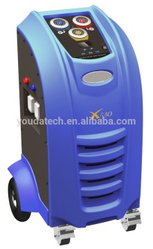 Garage equipment refrigerant reclaim machine