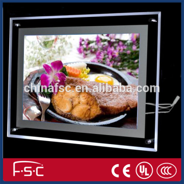 LED crystal acrylic panel advertising light box