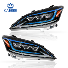 Kabeer Modified ES LED Headlight for ES 2006-2012: Triple Lens Style Laser Light Upgrade